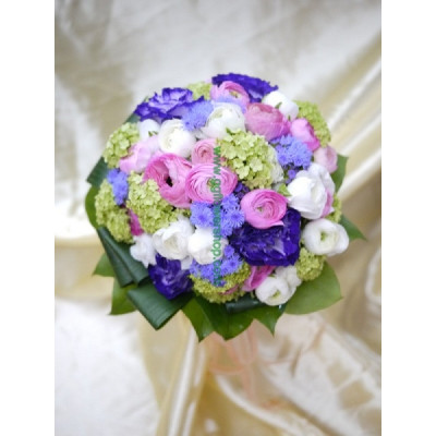 A067小牡丹+小繡球